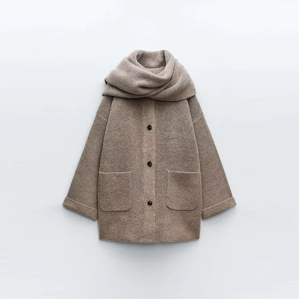Veste courte tricotée