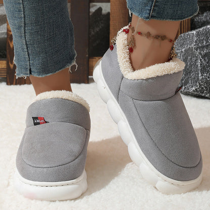 Chaussures en coton peluche d'hiver pour femmes