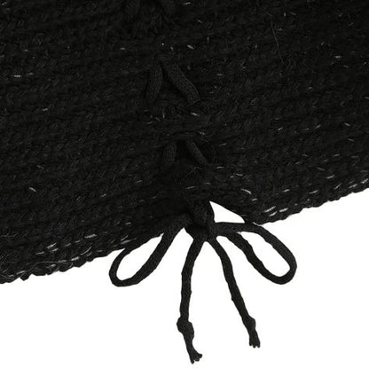 Le pull cardigan à col avec manches chauve-souris.