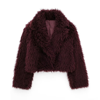 Manteau Court en Fourrure