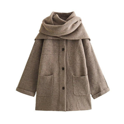 Veste courte tricotée