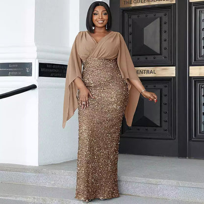 Robe Éblouissante à Sequins