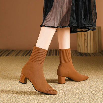 Bottines Stretch Tendance