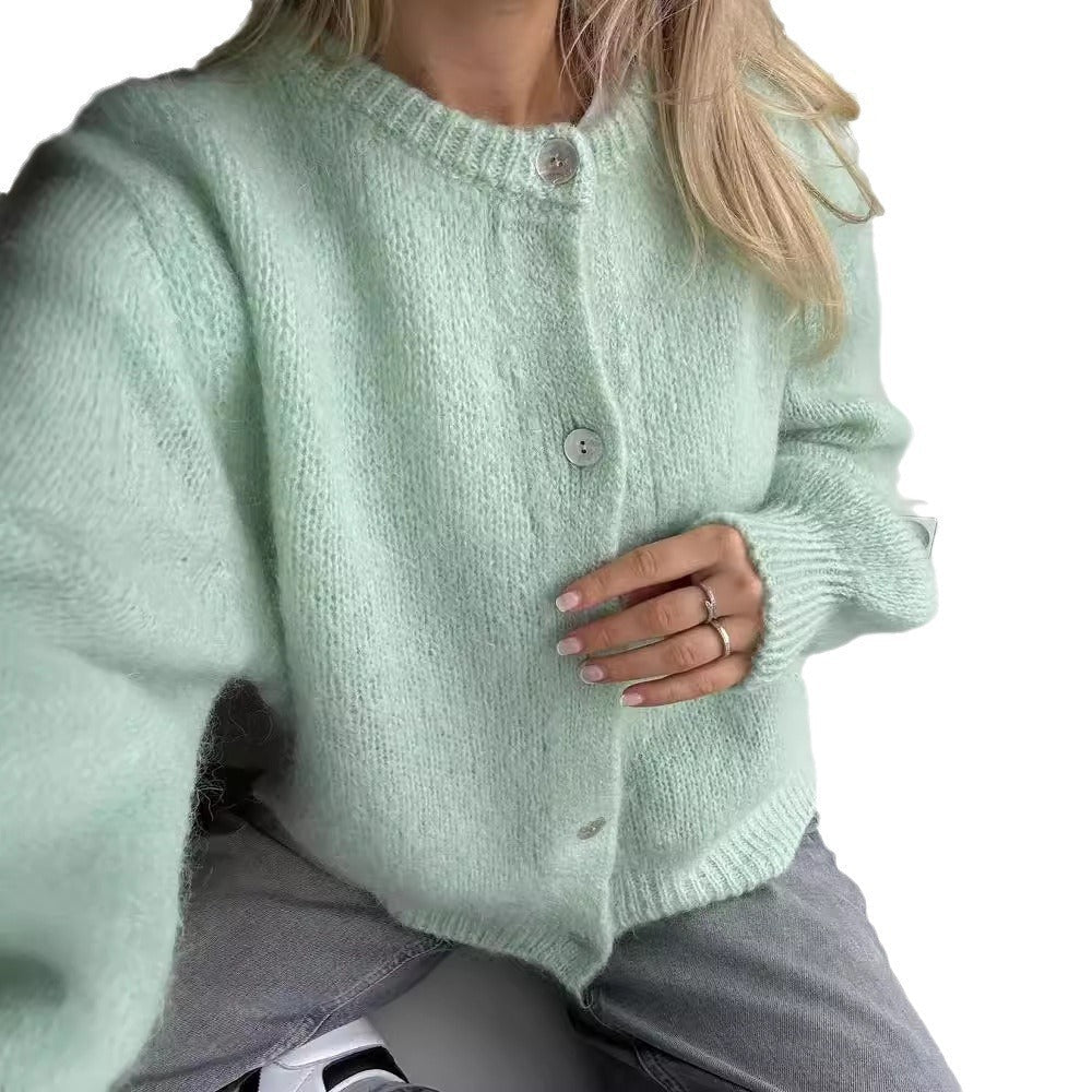 Cardigan Doux et Élégant en Maille