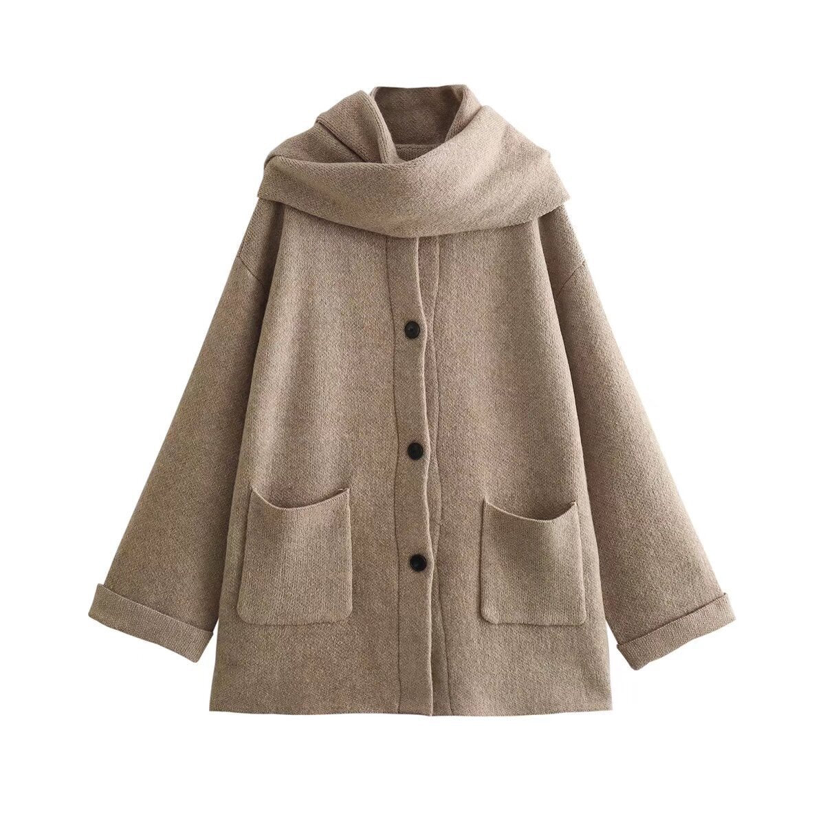 Veste courte tricotée