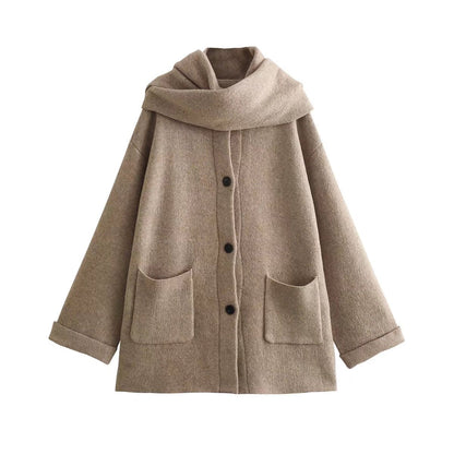 Veste courte tricotée