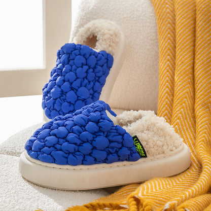 Chaussons Chauffants Bulle, Non-Slip pour Couples