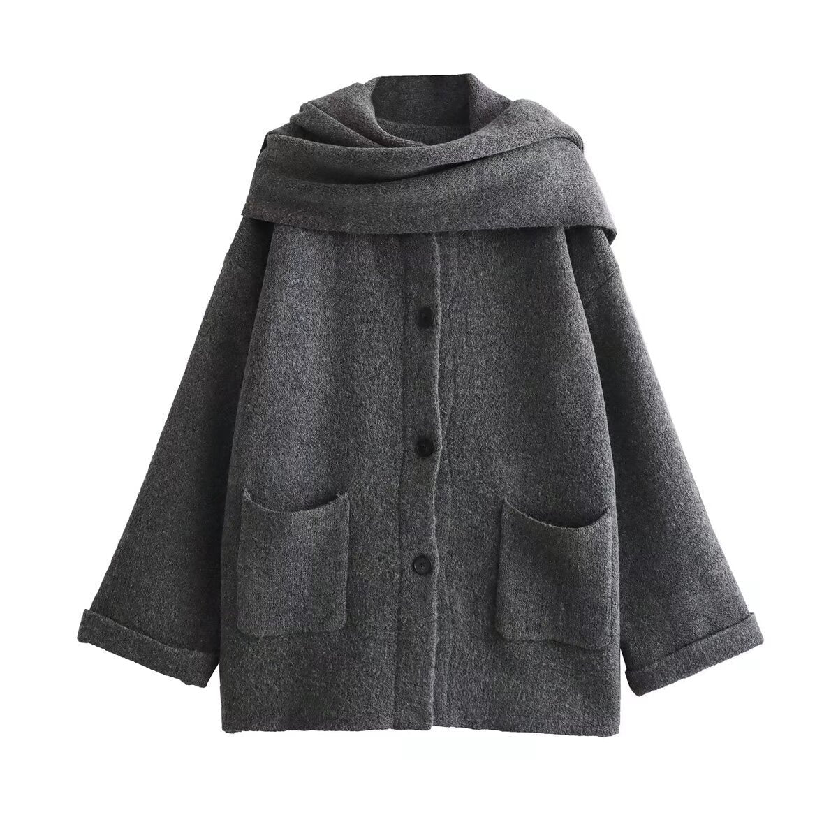 Veste courte tricotée