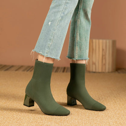 Bottines Stretch Tendance
